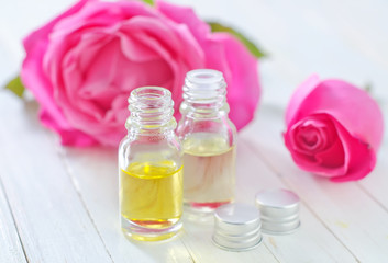 aroma oil in bottle