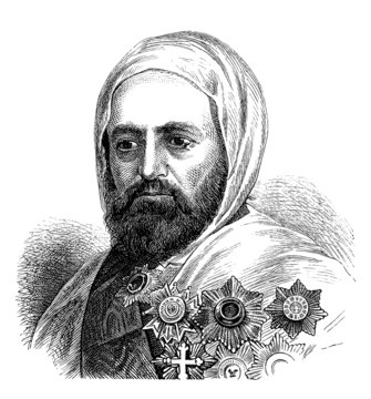 Algerian Emir Abd el Kader - 19th century