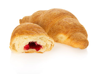 Fresh croissants for a breakfast