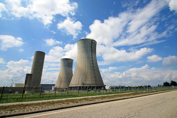 Nuclear plant Tricastin in France