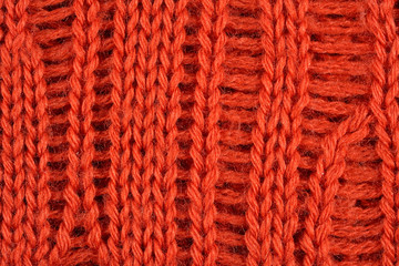 Orange stockinet background