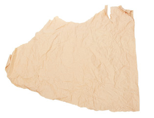 Fragment of packing paper