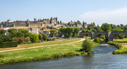 Fototapeta na wymiar Carcassonne (France)