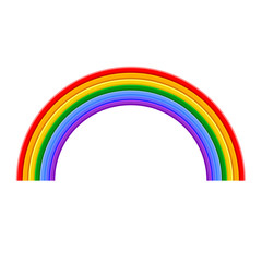 Colorful Rainbow Vector Illustration