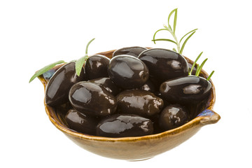Black gigant olives