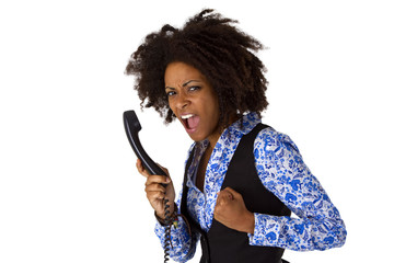 Stress am Telefon