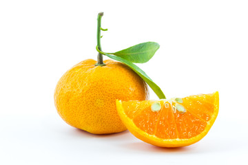 Orange fruit.