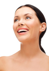 Obraz premium smiling young woman