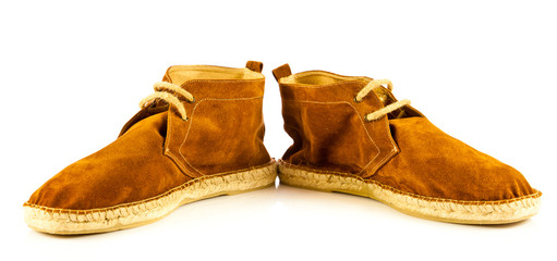 casual shoes isolated on white background