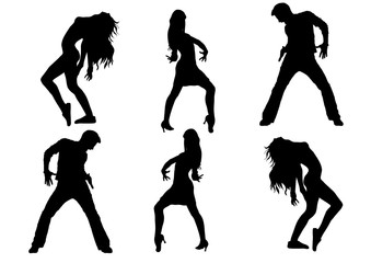 Dancing Silhouette Dance