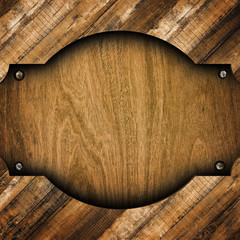 wooden template background