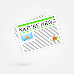 Nature News Newspaper Headline