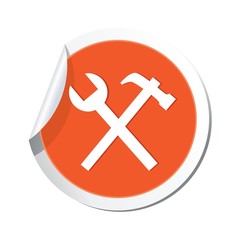 Tools icon. Vector illustration