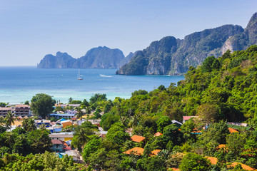 Beautiful view of Phi Phi island