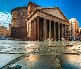 Fotobehang Het Pantheon, Rome, Italië. © Luciano Mortula-LGM