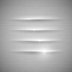 Glowing Stripes Background. Vector Illustration.