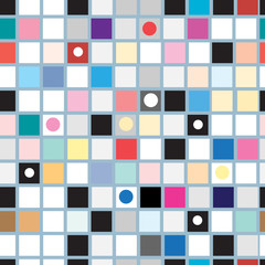abstract geometric pattern of squares
