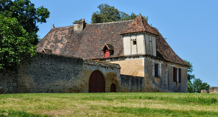 Fototapeta na wymiar France, picturesque village of Sainte Mondame