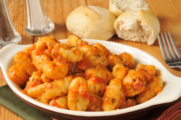 Gnocchi with pomodoro sauce