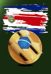 Costa Rica in Soccer WM Brazil 2014