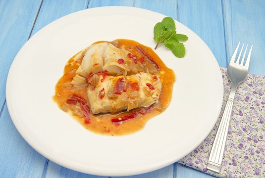 Bacalao a la riojana