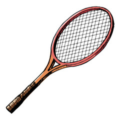 tennis bat