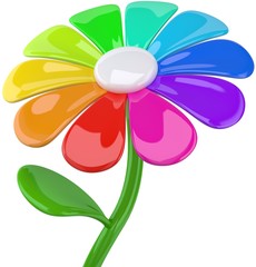 Blume Farbpalette