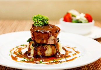 Australian premium fillet tenderloin steak.