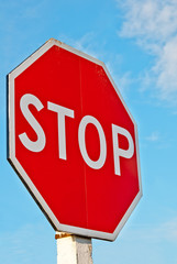 stop sign