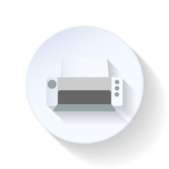 Printer flat icon