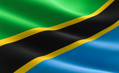 Tanzanian flag