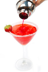 Strawberry cocktail