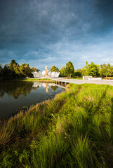 Buddha shrine in nature