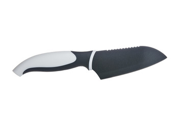 Fish knife on white background