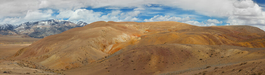 panorama of the steppe