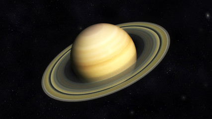 Fototapeta na wymiar Saturn