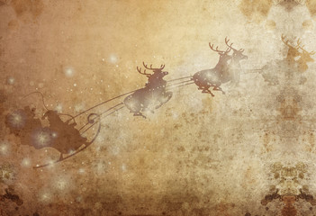 celebration santa grunge