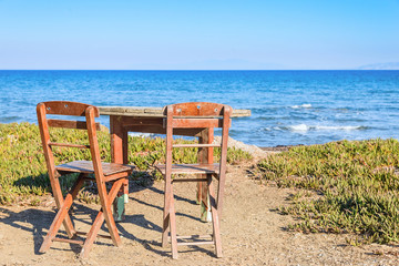 interior of the cafe