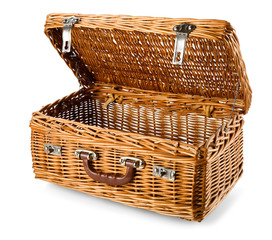 open picnic basket