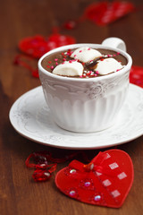 Hot chocolate for Valentines day