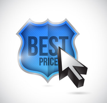 best price shield illustration design