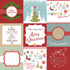 Naklejka premium Christmas Card
