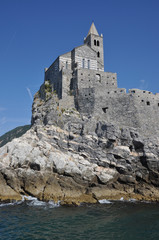 Naklejka premium Kirche San Pietro in Porto Venere