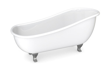 vintage bathtub