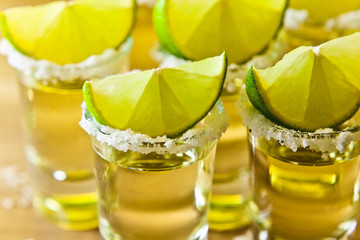 tequila , lime and salt