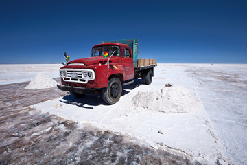 Bolivia - Salar Uyuni Salt mining