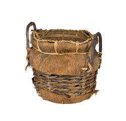 Old wicker basket