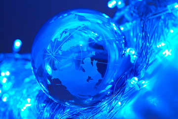 glass globe