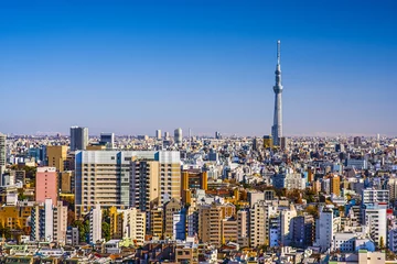 Türaufkleber Stadtbild von Tokio © SeanPavonePhoto