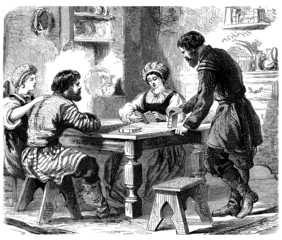 Family : Russian Peasants - 19th century